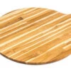 Pro Teak - 14" Round Small Atlas Cutting Board - TH909 -Home Kitchen Store 0066665 small atlas serving board by proteak 69903.1653600940