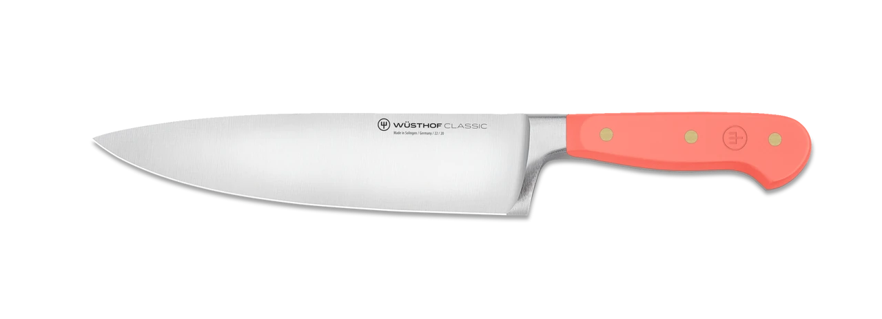 Wusthof - Classic 8" Coral Peach Chef's Knife 3 Wusthof - Classic 8" Coral Peach Chef's Knife