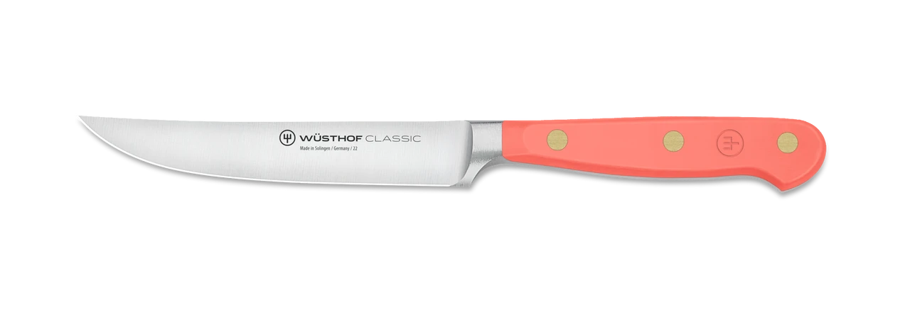 Wusthof - Classic 4.5" Coral Peach Steak Knife 3 Wusthof - Classic 4.5" Coral Peach Steak Knife