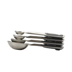 OXO - Good Grips Stainless Steel 4 Piece Measuring Spoon Set -Home Kitchen Store 11132100 61421.1656449197