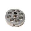 Omcan - #52 Meat Grinder Plate W/ Hub, 25mm Holes, 3 Notches/2 Flat Sides - 11179 -Home Kitchen Store 11179 steel plate 00248.1717496894