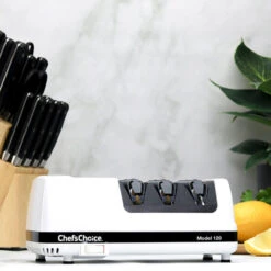Chef's Choice - 20° 3-Stage Professional Electric Knife Sharpener 18 Chef's Choice - 20° 3-Stage Professional Electric Knife Sharpener -Home Kitchen Store 120 LS3 LifeStyle 540x 31817.1648736363