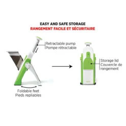 StarFrit - Pump And Slice- Slicing Mandoline 11 StarFrit - Pump And Slice- Slicing Mandoline -Home Kitchen Store 1464 0929350030000 6 76297.1681406121