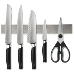 Danesco - 14" X 1.75" Stainless Steel Magnetic Knife Rack