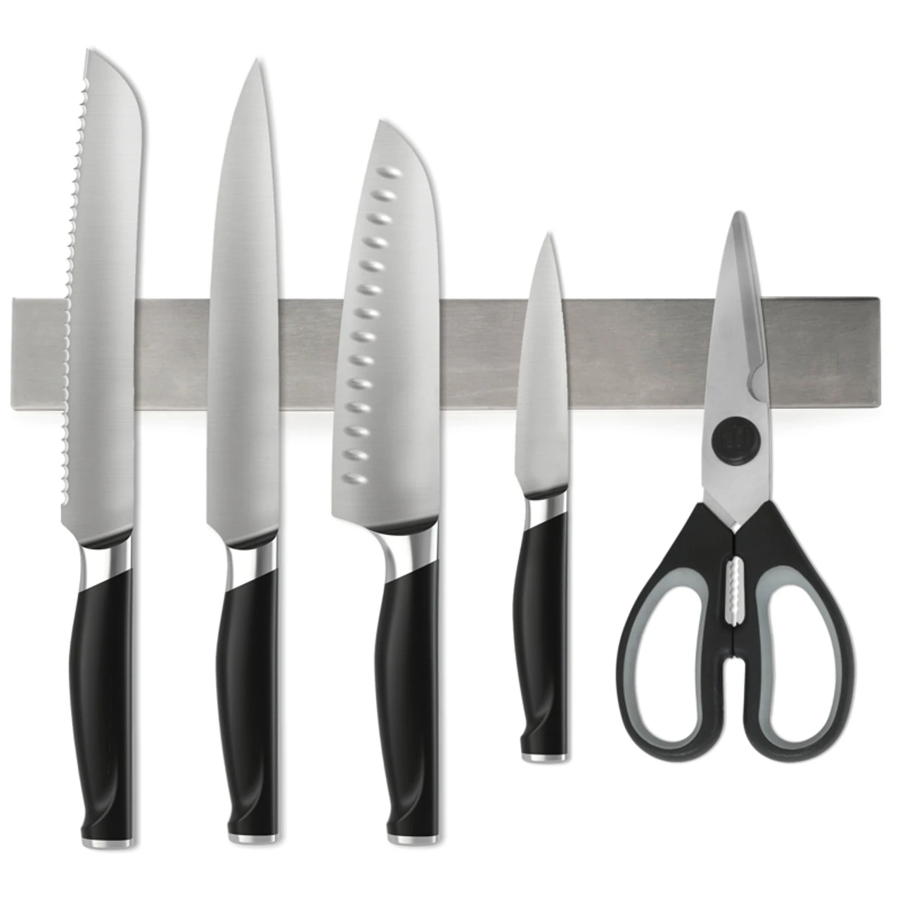 Danesco - 14" X 1.75" Stainless Steel Magnetic Knife Rack 3 Danesco - 14" X 1.75" Stainless Steel Magnetic Knife Rack