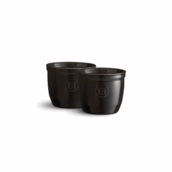 Emile Henry - Fusain 0.2L 2 Piece Ramekin Set