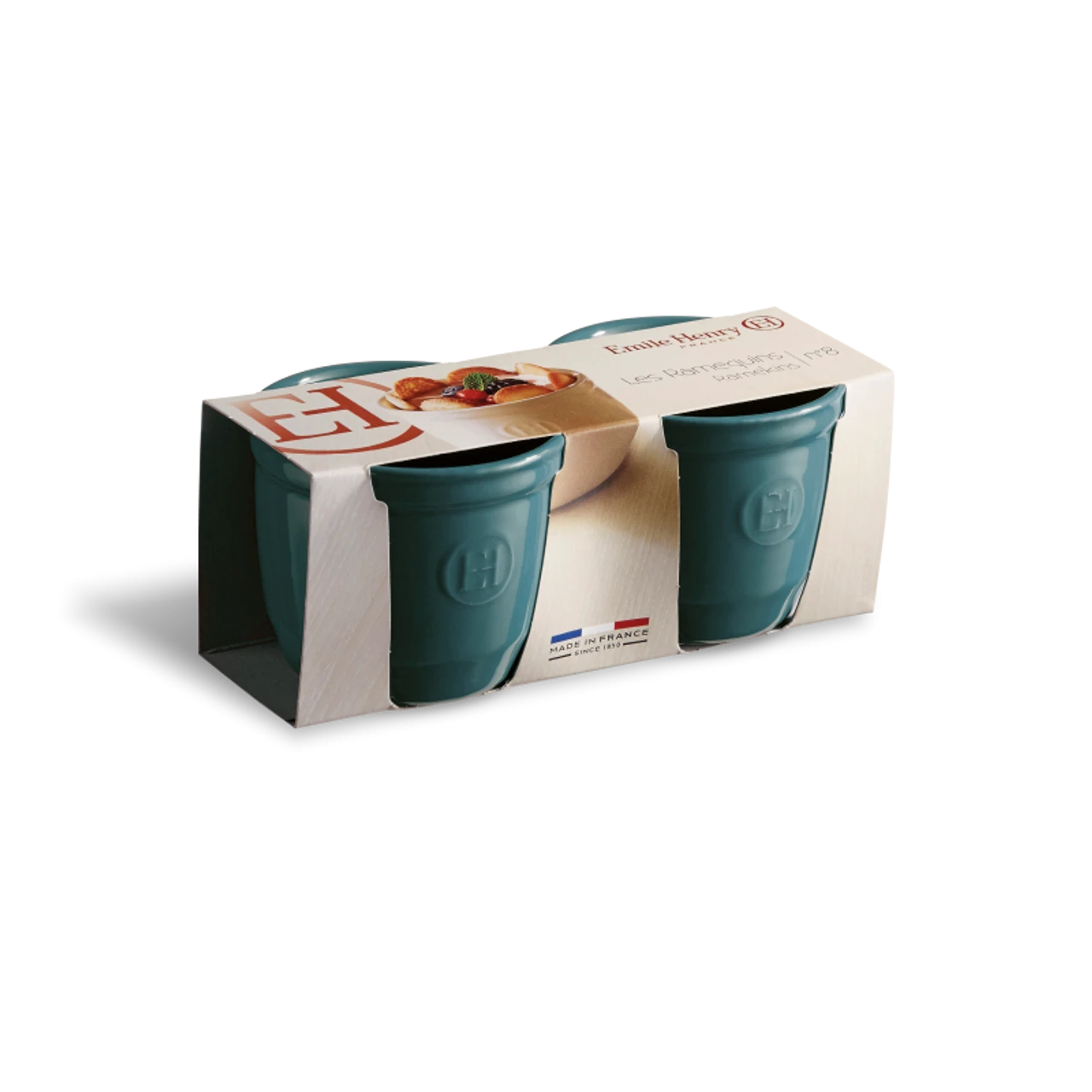 Emile Henry - Feu Doux 0.2L 2 Piece Ramekin Set 4 Emile Henry - Feu Doux 0.2L 2 Piece Ramekin Set - Image 2