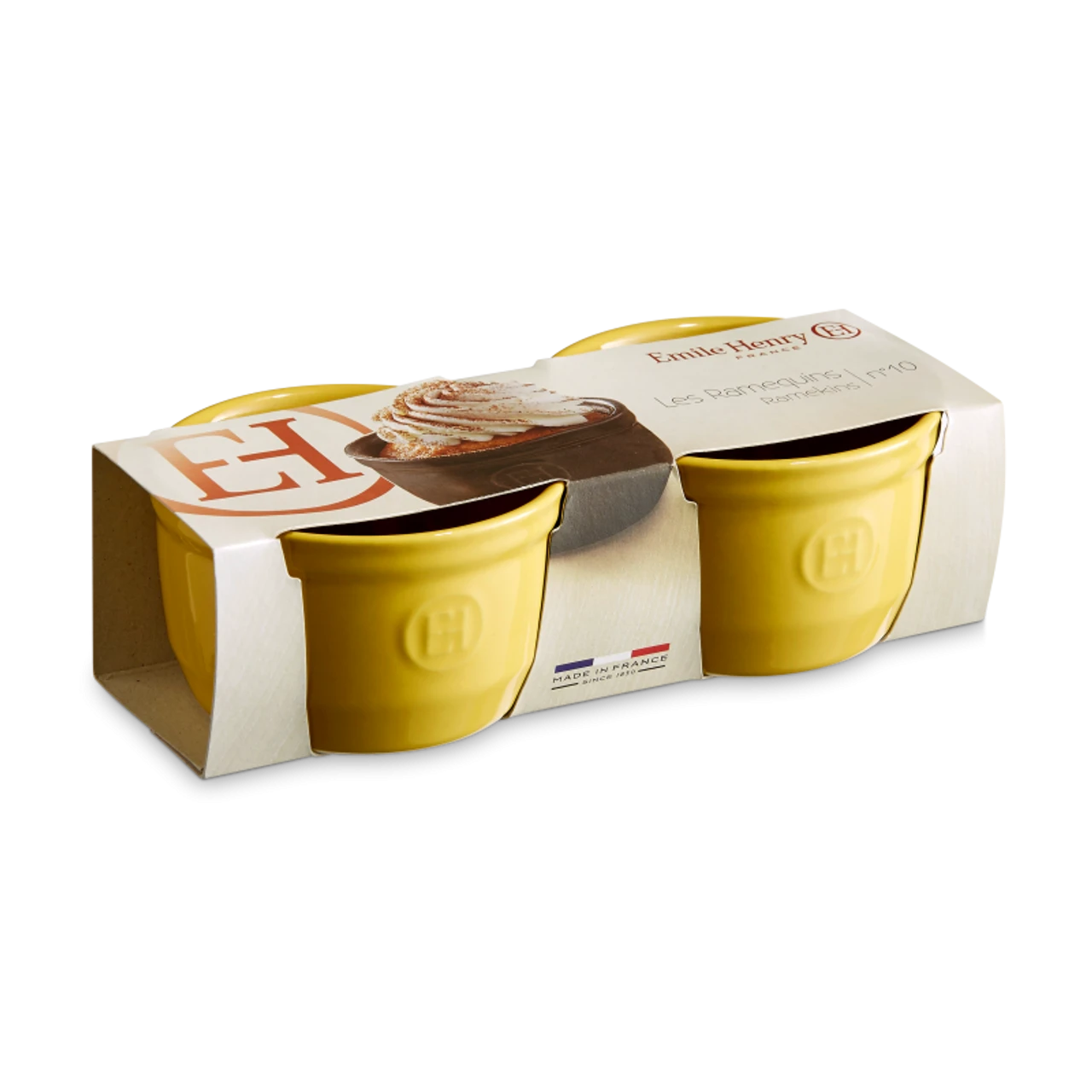 Emile Henry - Provence 0.25L 2 Piece Ramekin Set 4 Emile Henry - Provence 0.25L 2 Piece Ramekin Set - Image 2