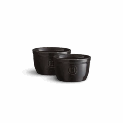 Emile Henry - Fusain 0.15L 2 Piece Ramekin Set