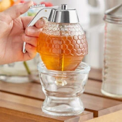 Fox Run - Glass Honey/ Syrup Dispenser -Home Kitchen Store 2220419 33642.1696620321