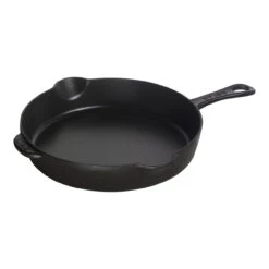 Staub - 28cm/11" Black Deep Cast Iron Fry Pan - 40506557