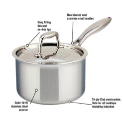 Meyer - SuperSteel 1.5L Try-Ply Saucepan With Lid -Home Kitchen Store 3506 16 02F 1424x1424 60994.1685567482