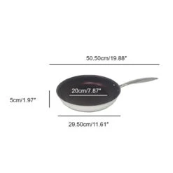 Meyer - SuperSteel 11" Try-Ply Non-Stick Fry Pan -Home Kitchen Store 3518 28 00 dimensions 1424x1424 55530.1685628046