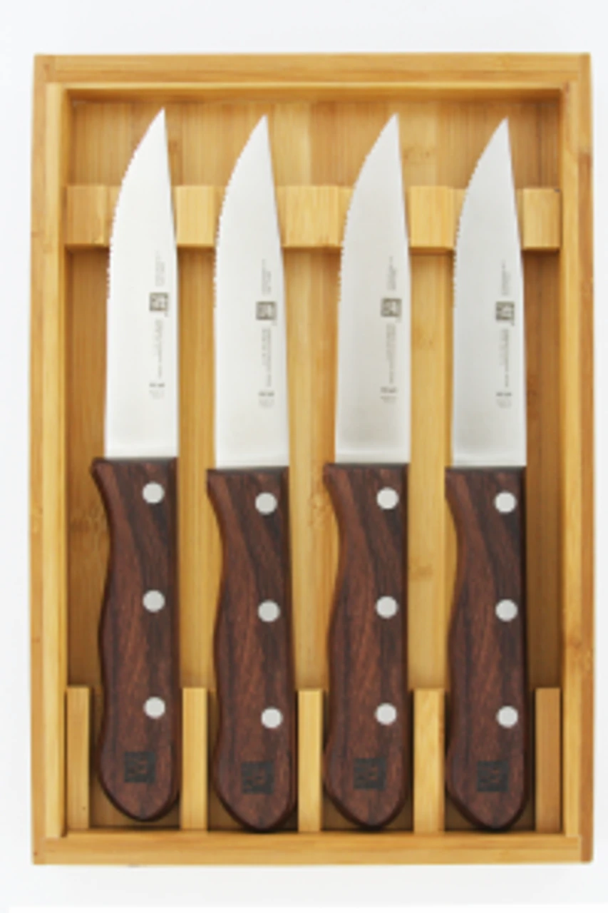 Zwilling - 4 Piece Steakhouse Knife Set With Box 3 Zwilling - 4 Piece Steakhouse Knife Set With Box