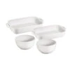 Staub - White 4 Pc Bake And Bowl Set -Home Kitchen Store 40508 537 0 1 65732.1644866914