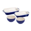 Staub - Dark Blue 4 Pc Bake And Bowl Set -Home Kitchen Store 40508 538 0 1 54745.1644866914