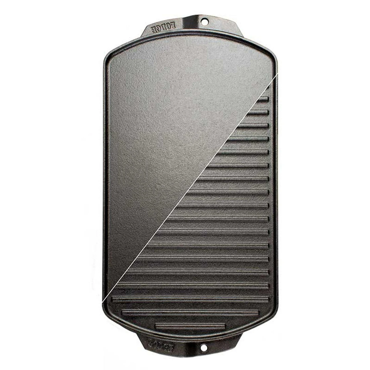 Lodge - Seasoned Cast Iron Reversible Grill/Griddle 3 Lodge - Seasoned Cast Iron Reversible Grill/Griddle