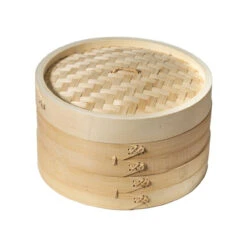 Joyce Chen - 10" 2 Tier Bamboo Steamer Baskets