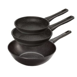 Zwilling - Marquina 3 Pc Aluminum Non-Stick Wok & Frypan Set
