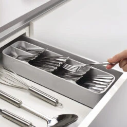 Joseph Joseph - DrawerStore Compact Cutlery Organizer -Home Kitchen Store 7085119gy 3 25348.1595449680