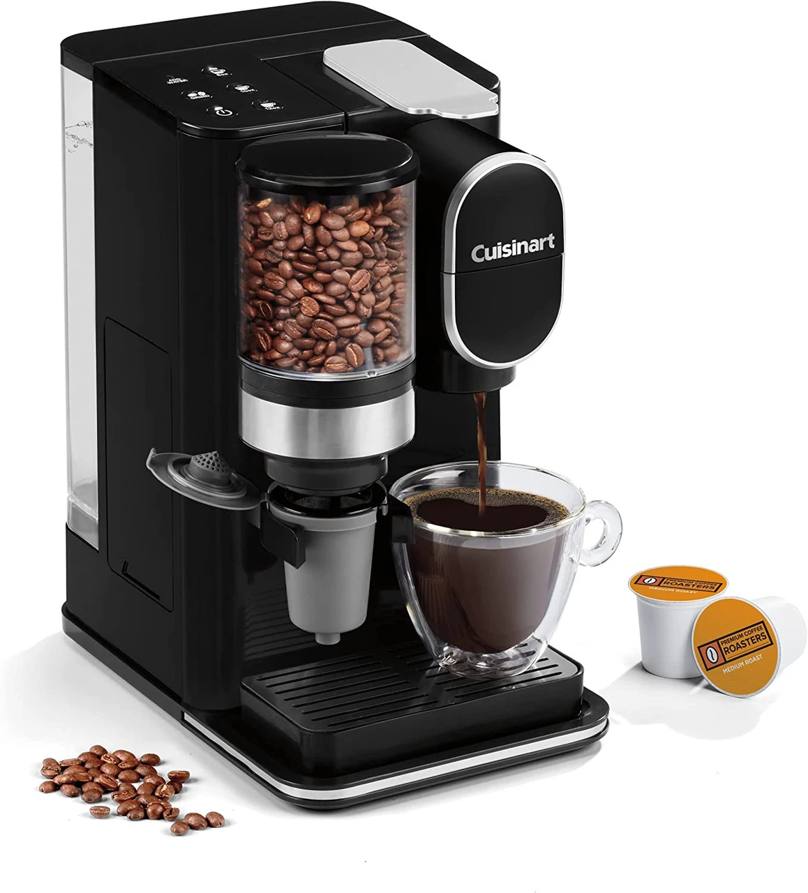 Cuisinart - Grind And Brew Single Serve Coffeemaker 6 Cuisinart - Grind And Brew Single Serve Coffeemaker - Image 4
