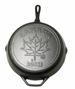 Lodge - 12" Pre-Seasoned Canadiana Maple Leaf Limited Edition Cast Iron Skillet