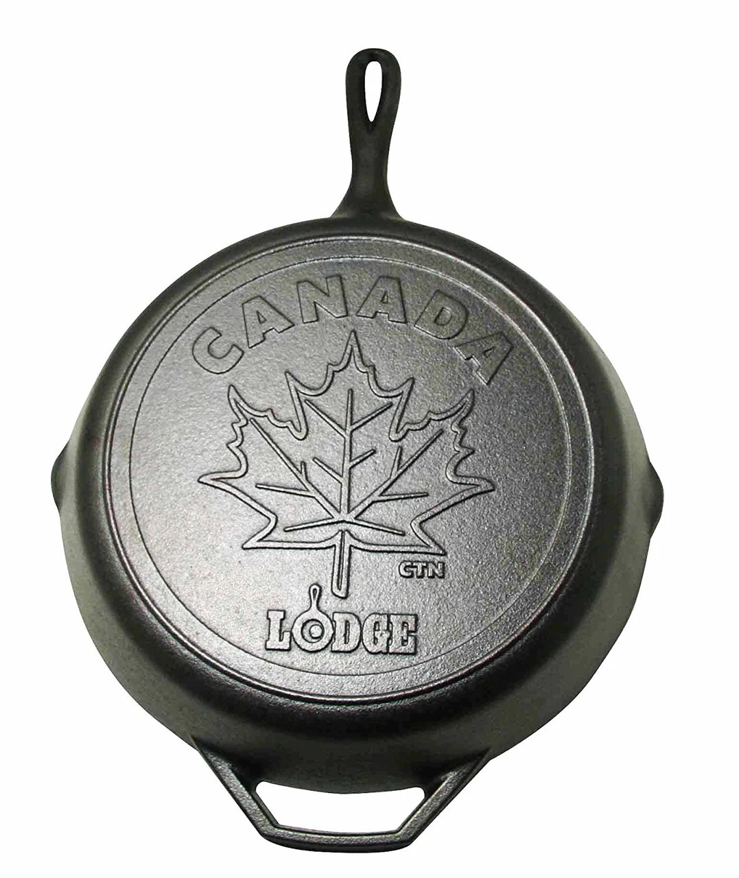 Lodge - 12" Pre-Seasoned Canadiana Maple Leaf Limited Edition Cast Iron Skillet 3 Lodge - 12" Pre-Seasoned Canadiana Maple Leaf Limited Edition Cast Iron Skillet