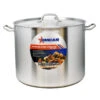 Omcan - 60 Qt Stainless Steel Stock Pot W/ Cover - 80444 -Home Kitchen Store 80444 22486.1717165944