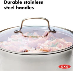 OXO - Mira 8 QT Tri-Ply Stainless Steel Pasta Pot -Home Kitchen Store 81NdjX4BwIL. AC SL1500 36675.1714658692