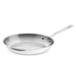 All-Clad - 10" D5 Polished Stainless Fry Pan, 5-ply Bonded Cookware, Made In USA