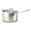 All-Clad - 4 QT D5 Polished Stainless Sauce Pan With Lid, 5-ply Bonded Cookware, Made In USA -Home Kitchen Store ALL SD55204 0 23671.1597418452