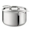 All-Clad - 8 QT D5 Polished Stainless Stockpot With Lid, 5-ply Bonded Cookware, Made In USA 1 All-Clad - 8 QT D5 Polished Stainless Stockpot With Lid, 5-ply Bonded Cookware, Made In USA -Home Kitchen Store ALL SD55508 0 19206.1606160957