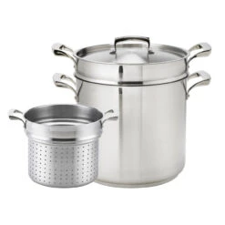 Thermalloy -20 Qt Stainless Steel Pasta Cooker Set - 5724090