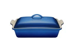 Le Creuset - 3.8 L Blueberry Rectangular Casserole With Lid