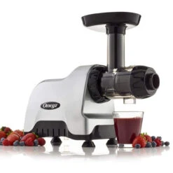 Omega - Silver Compact Juicer And Nutrition System -Home Kitchen Store CNC80 berries 2000 min 630x630 60295.1626959988