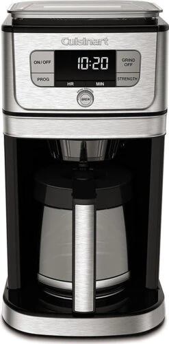 Cuisinart - 12 Cup Fully Automatic Burr Grind And Brew Coffee Maker -Home Kitchen Store Cuisinart NEW 12 Cup Fully Automatic Burr Grind Brew Coffee Maker DGB 800C 22634.1713380524