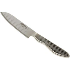 Global - GS 4.5" Fluted Santoku Knife