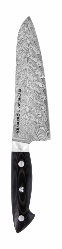 Zwilling - 7" KRAMER EUROLINE Damascus Granton Edge Santoku Knife