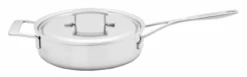Demeyere - Industry 6 QT Low Saute Pan With Lid