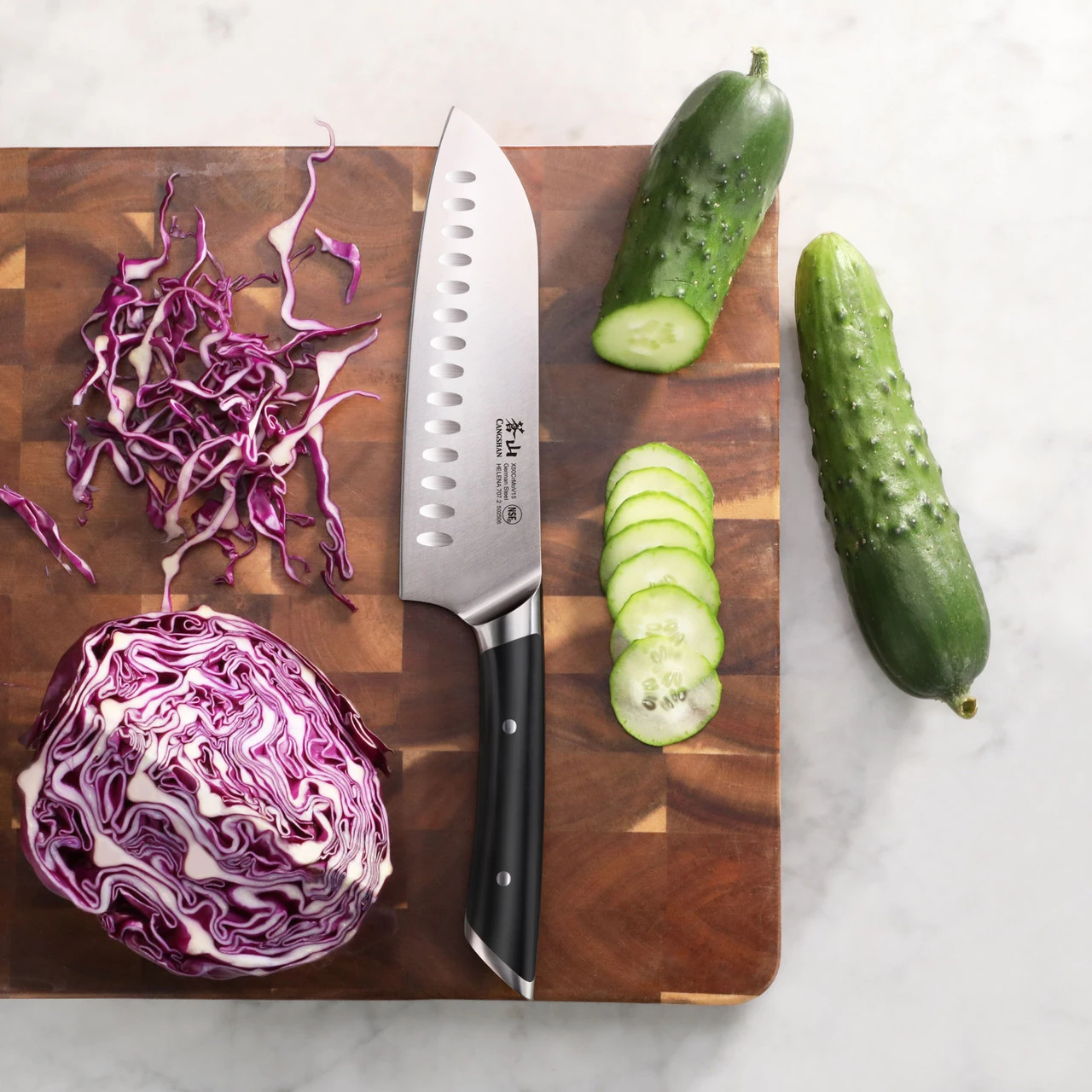 Cangshan - Helena 7" Santoku Knife 8 Cangshan - Helena 7" Santoku Knife - Image 6