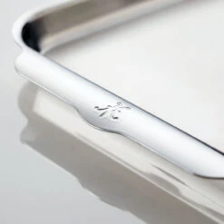 Hestan- 12"x15" Try-Ply Stainless Steel Jelly Roll Pan 7 Hestan- 12"x15" Try-Ply Stainless Steel Jelly Roll Pan -Home Kitchen Store IG Post 48670 HES HN8 12x15x1 MediumSheetPan Handlecrop 1800x1800 41314.1685633381