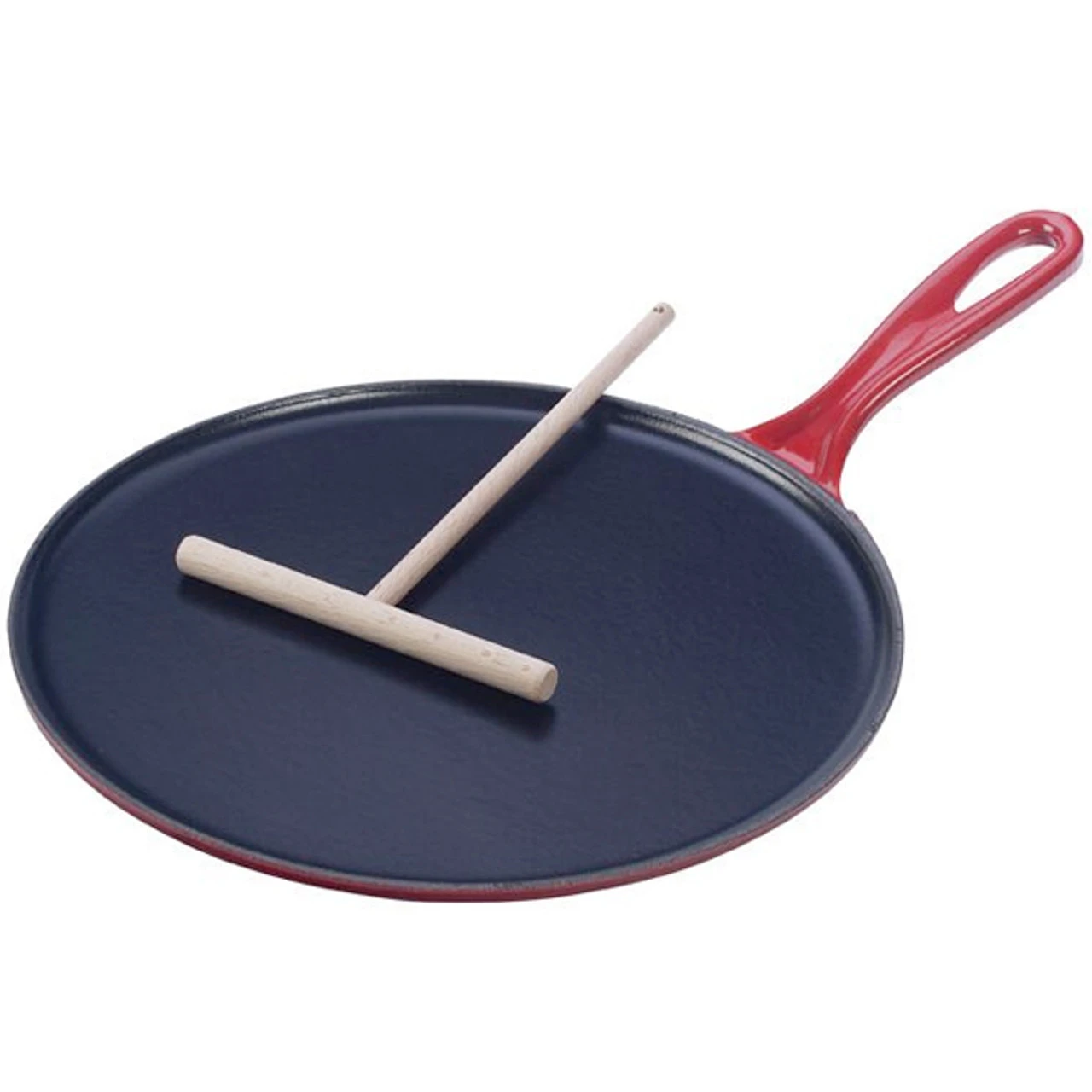 Le Creuset - 10.75" (27cm) Cherry Crepe Pan 3 Le Creuset - 10.75" (27cm) Cherry Crepe Pan
