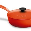 Le Creuset - 2 L (2.25 QT) Flame Saucier Pan -Home Kitchen Store LEC L2557212 0 43589.1603314233