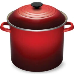 Le Creuset - 11.4 L (12 QT) Cherry Stockpot
