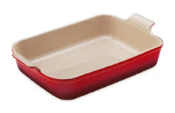 Le Creuset - 3.8 L Cherry Rectangular Casserole Dish