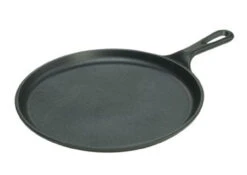 Lodge - 10.5" Pre-Seasoned Cast Iron Griddle
