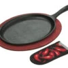 Lodge - 10" X 7" Pre-Seasoned Cast Iron Fajita Set -Home Kitchen Store LOD LFSR3 0 91202.1601398429