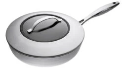 Scanpan - 10.25" CTX Saute Pan - Non-Stick, 5-Ply Stainless Construction, Made In Denmark