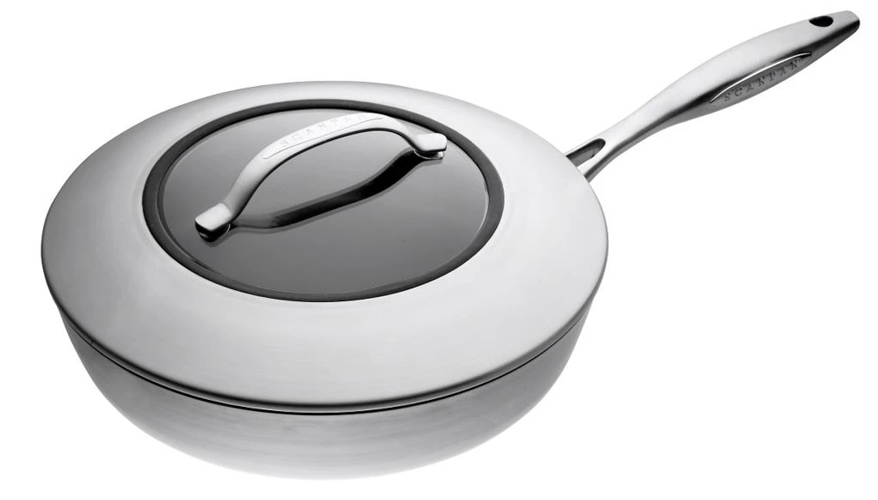 Scanpan - 10.25" CTX Saute Pan - Non-Stick, 5-Ply Stainless Construction, Made In Denmark 3 Scanpan - 10.25" CTX Saute Pan - Non-Stick, 5-Ply Stainless Construction, Made In Denmark