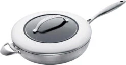 Scanpan - 12.75" CTX Saute Pan - Non-Stick, 5-Ply Stainless Construction, Made In Denmark